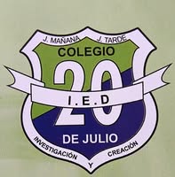 El Blog como escenario de actividades escolares del colegio Veinte de Julio I.E.D en Bogotá D.C